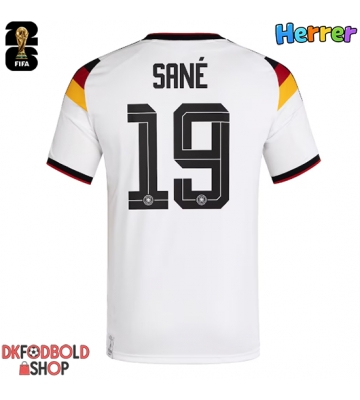 Tyskland Leroy Sane #19 Hjemmebanetrøje VM 2026 Kort ærmer